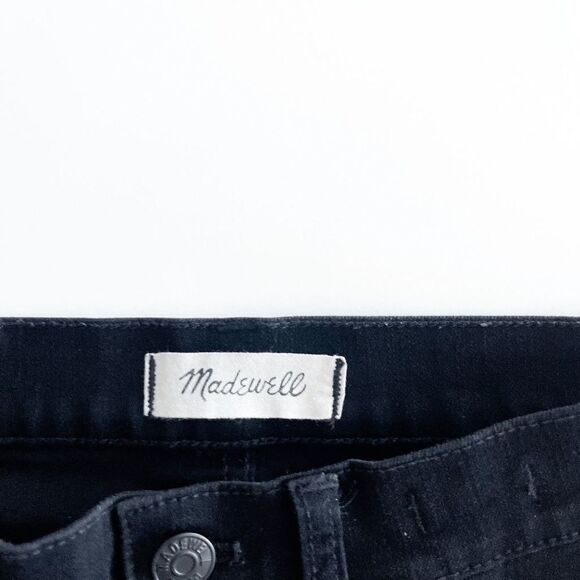 Madewell Womens Denim Jeans Skinny Roadtripper Black Size 27 - Picture 4 of 11